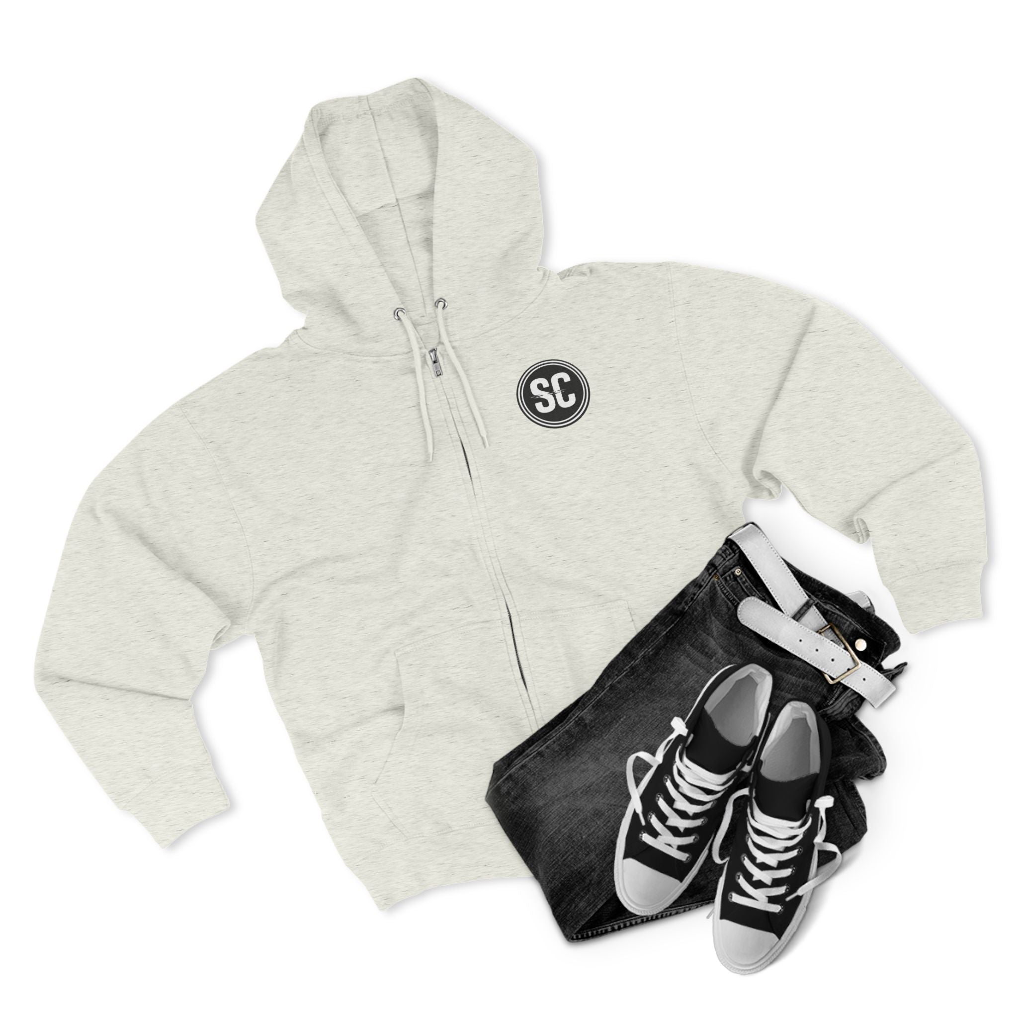 SC Different, Not Less Zip Hoodie | STATIC CLUB