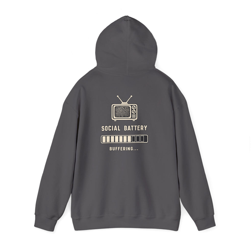Static Club Social Battery Hoodie