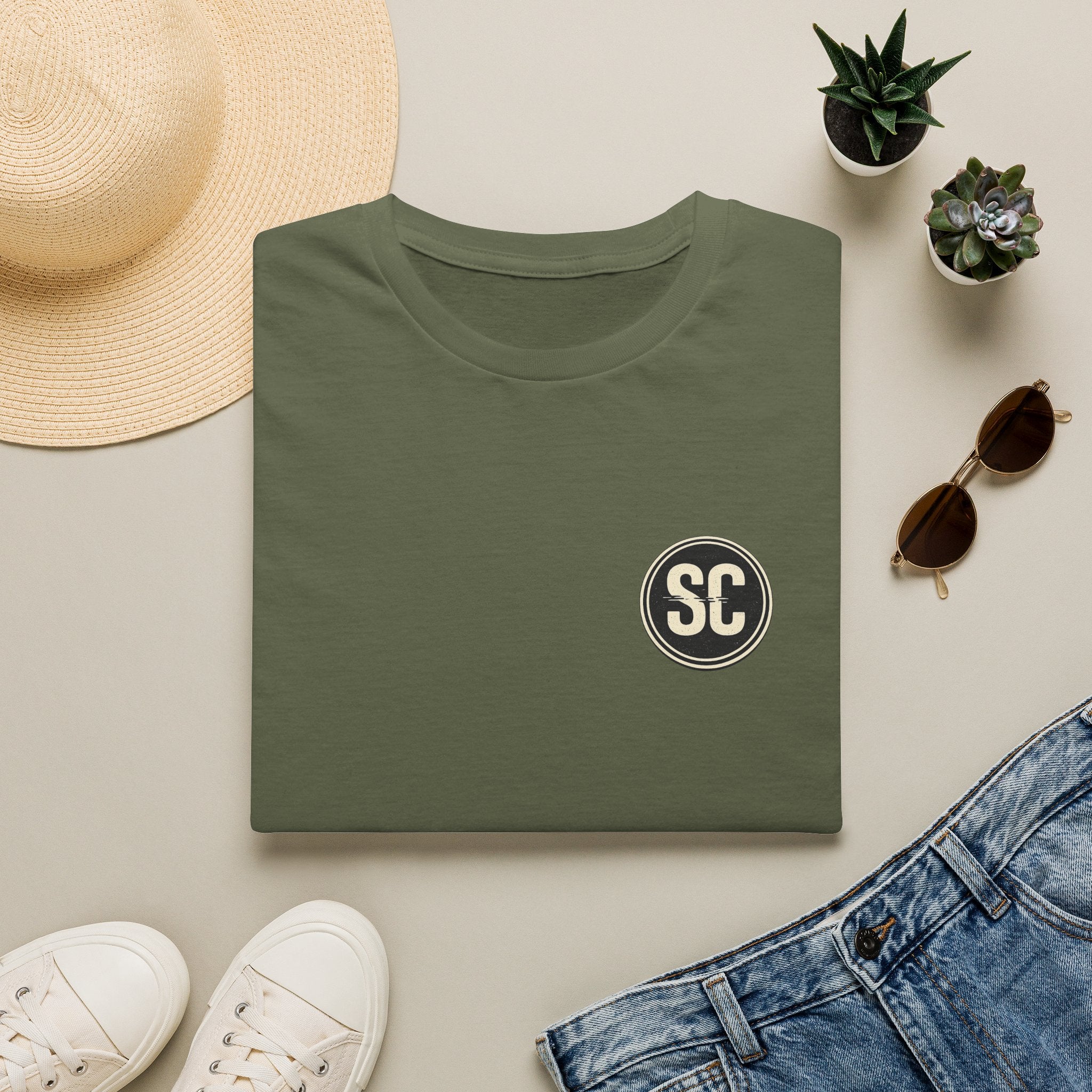 STATIC CLUB SC Monogram Pocket T-Shirt