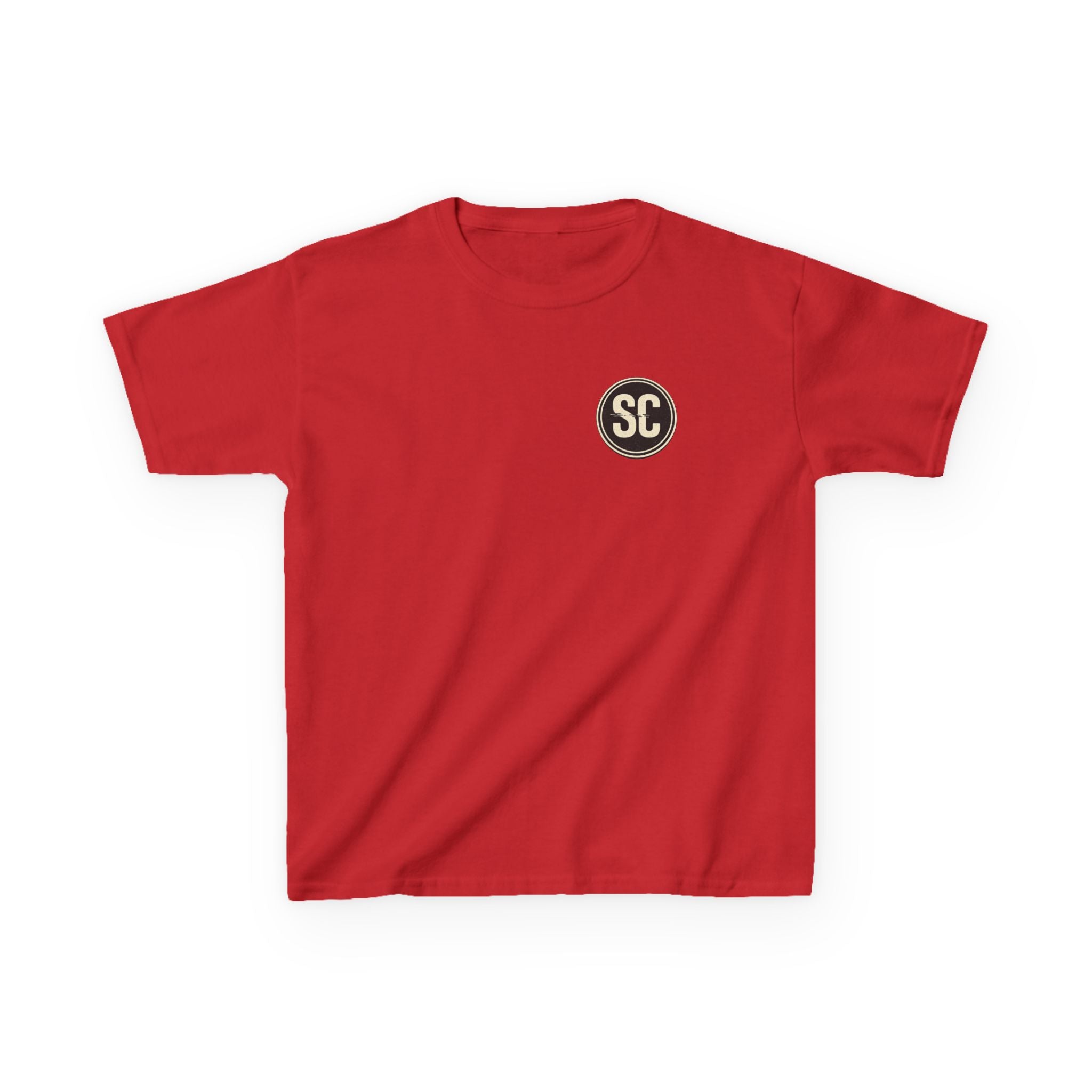 Kids T-Shirt – "Recharging... Almost Ready" Battery Graphic