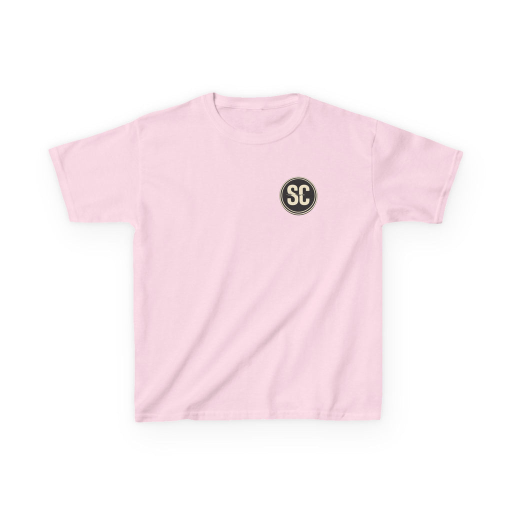 Kids T-Shirt – "Recharging... Almost Ready" Battery Graphic