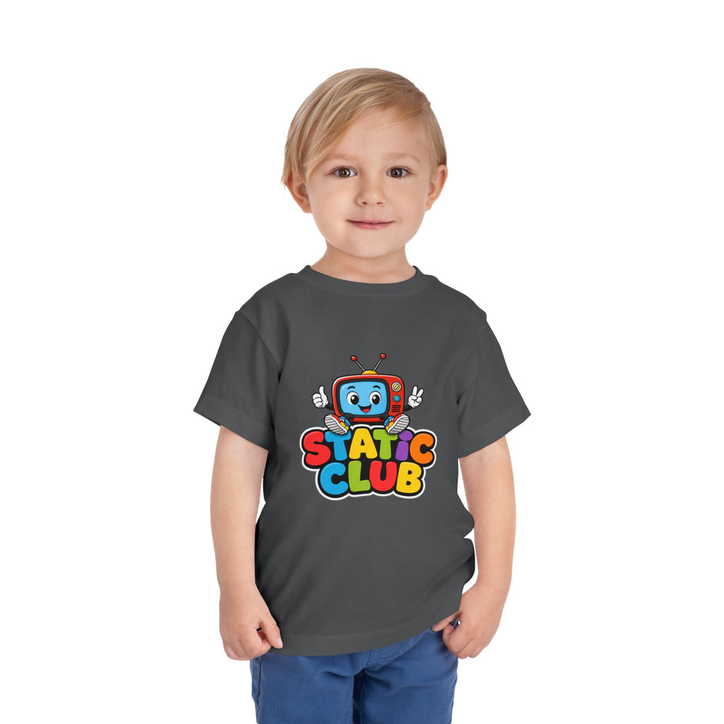 Static Club Kids T-Shirt | Cute TV Mascot Tee