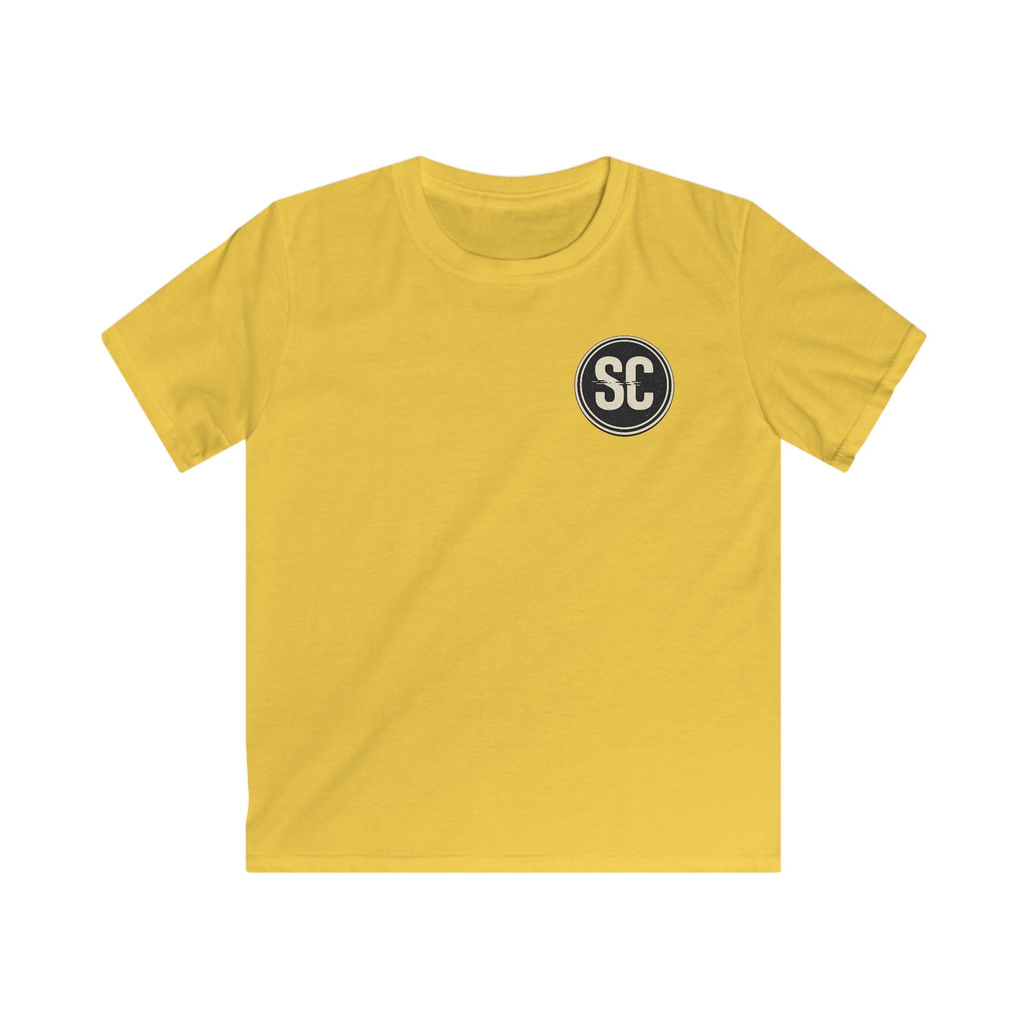 Kids Tee — 'SC' Retro Circle Logo Youth T-Shirt