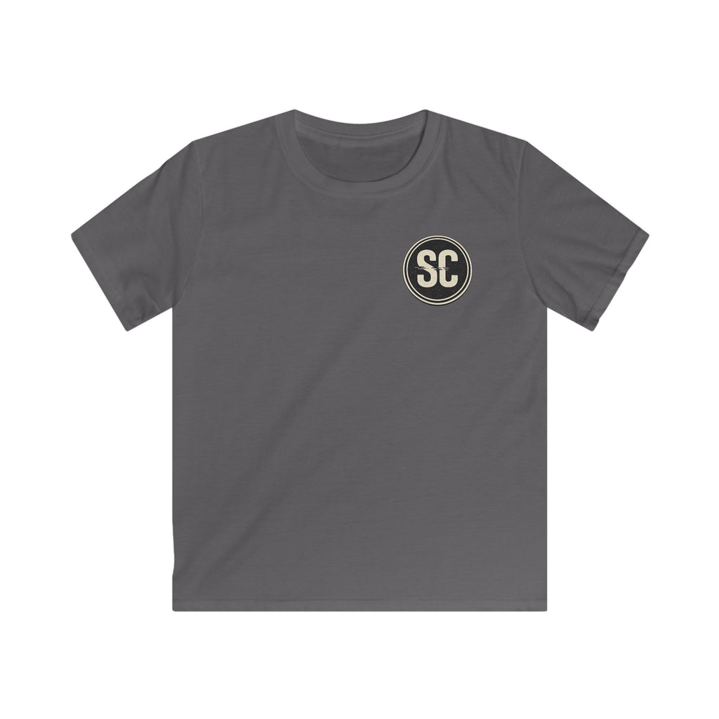 Kids Tee — 'SC' Retro Circle Logo Youth T-Shirt