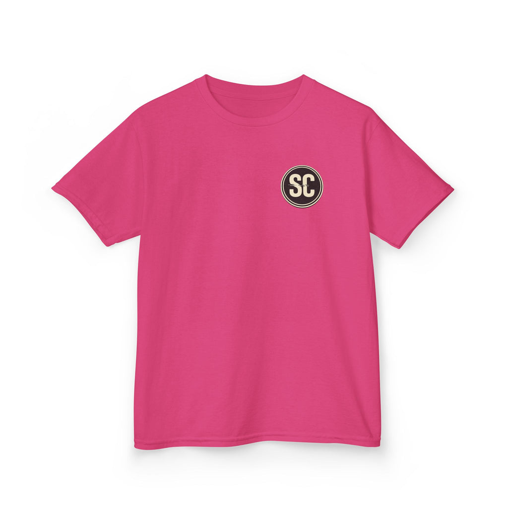 Kids T-Shirt – "Recharging... Almost Ready" Battery Graphic