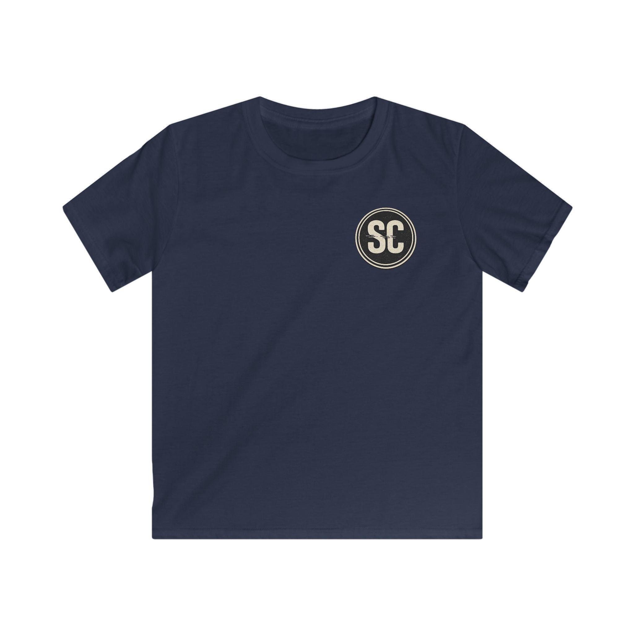Kids Tee — 'SC' Retro Circle Logo Youth T-Shirt