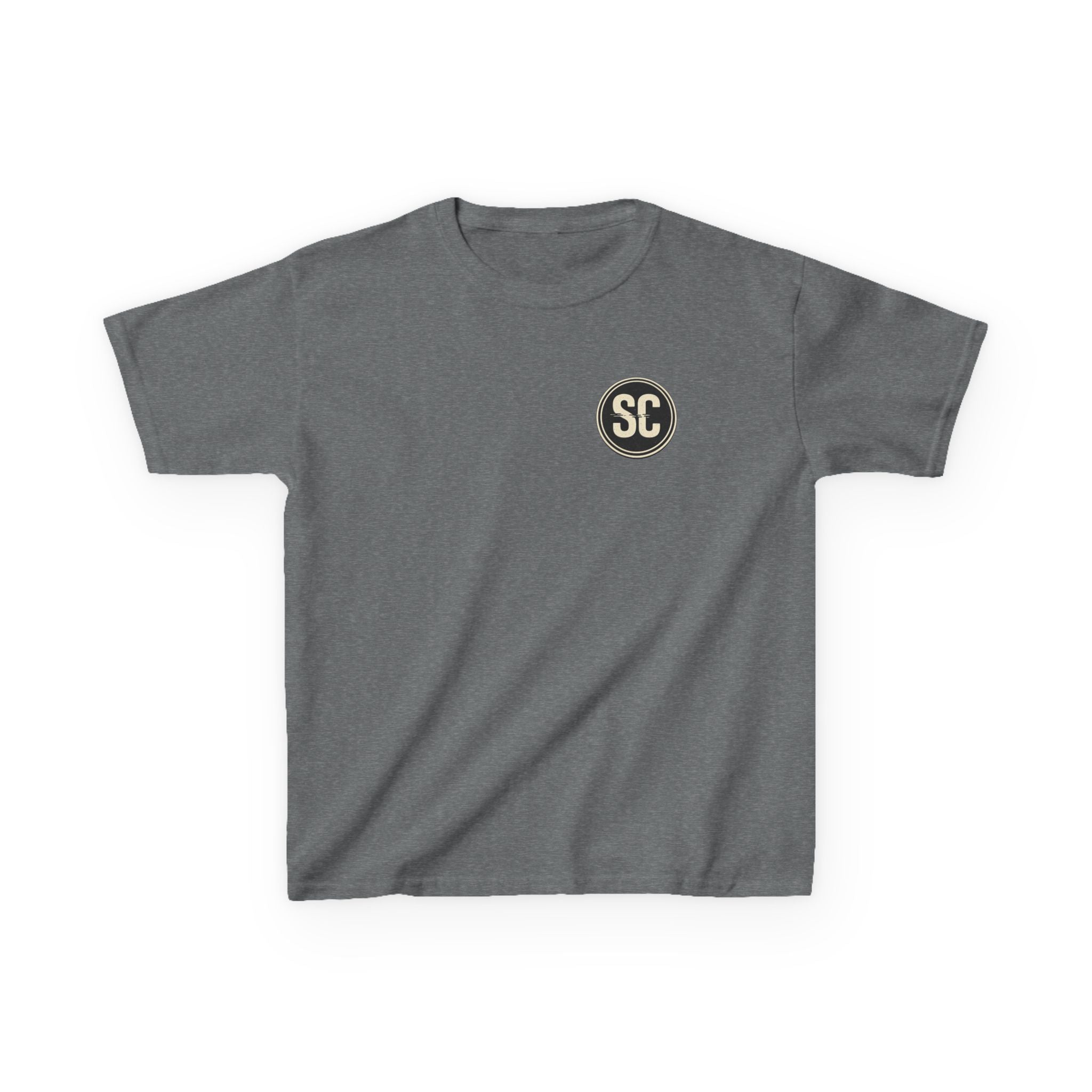 Kids T-Shirt – "Recharging... Almost Ready" Battery Graphic