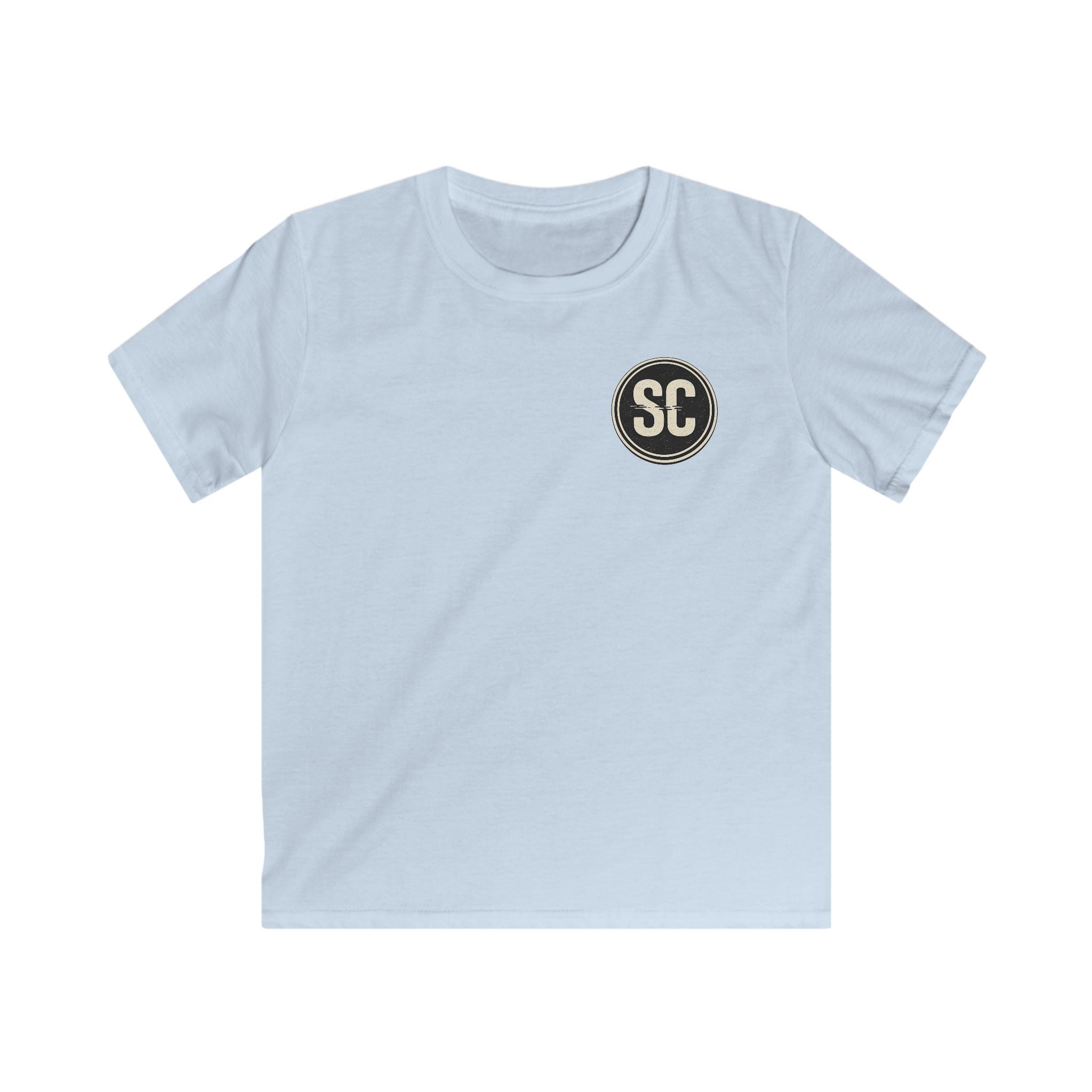 Kids Tee — 'SC' Retro Circle Logo Youth T-Shirt
