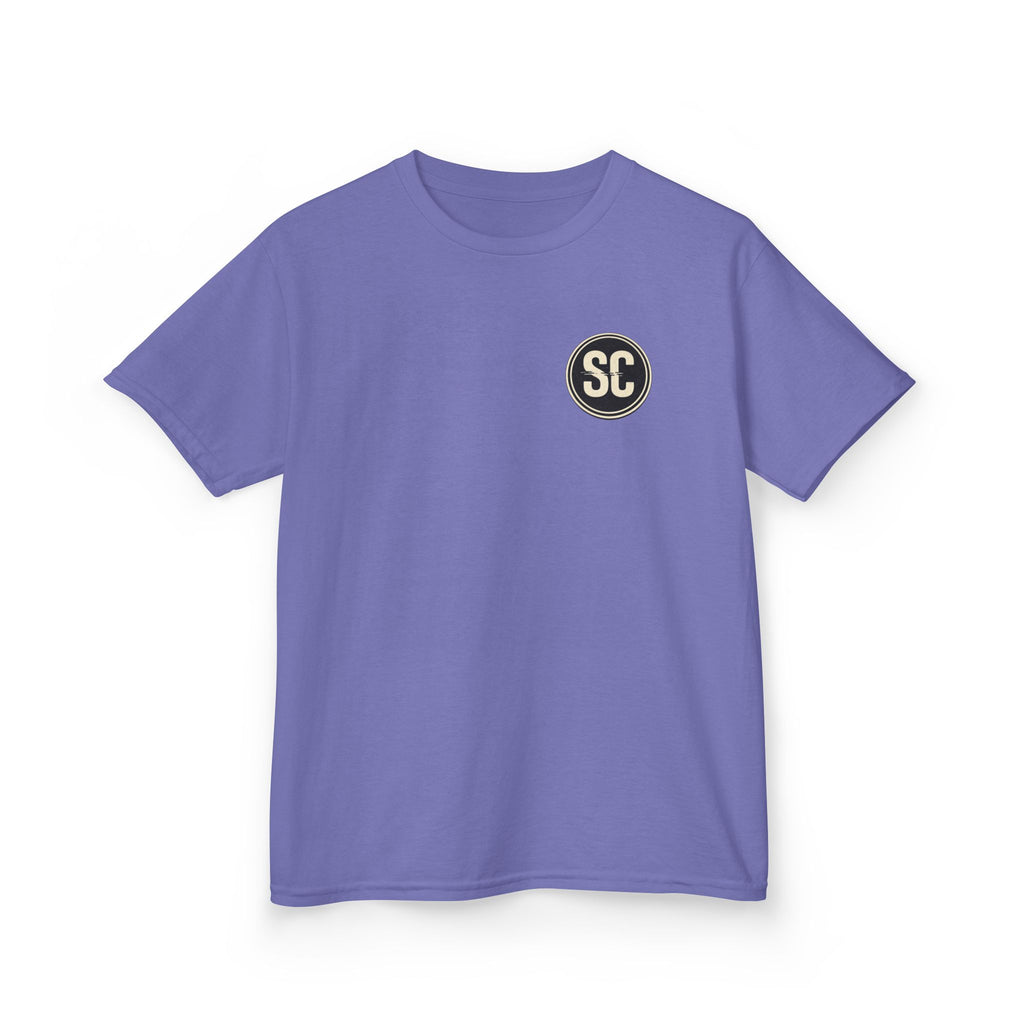 Kids T-Shirt – "Recharging... Almost Ready" Battery Graphic
