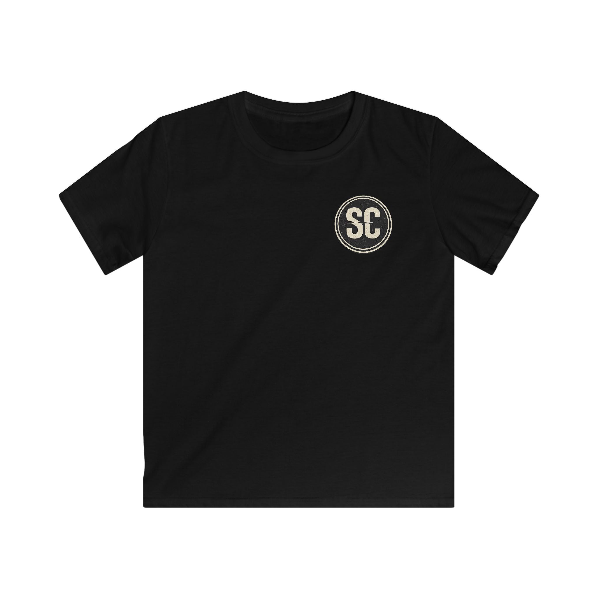 Kids Tee — 'SC' Retro Circle Logo Youth T-Shirt