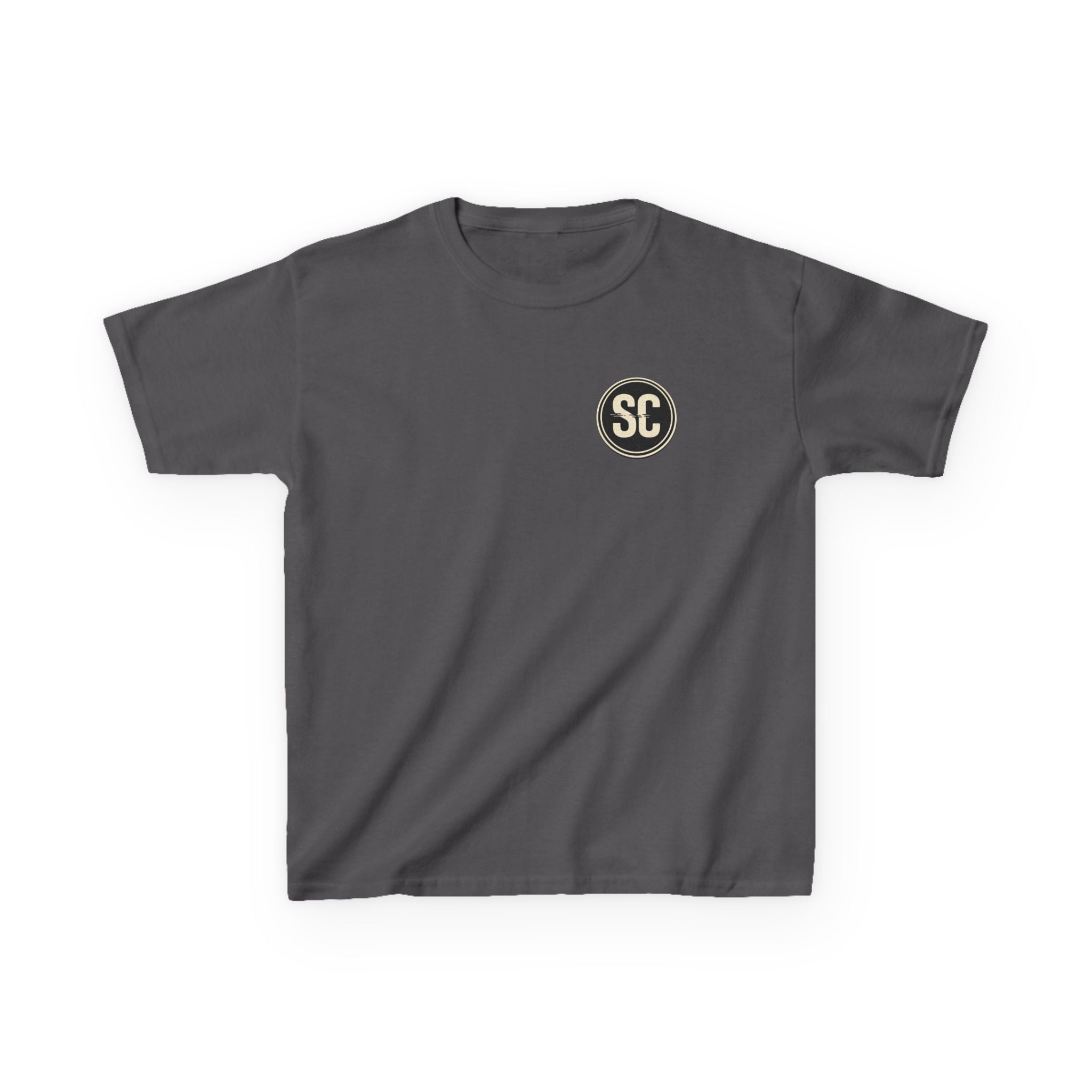 Kids T-Shirt – "Recharging... Almost Ready" Battery Graphic