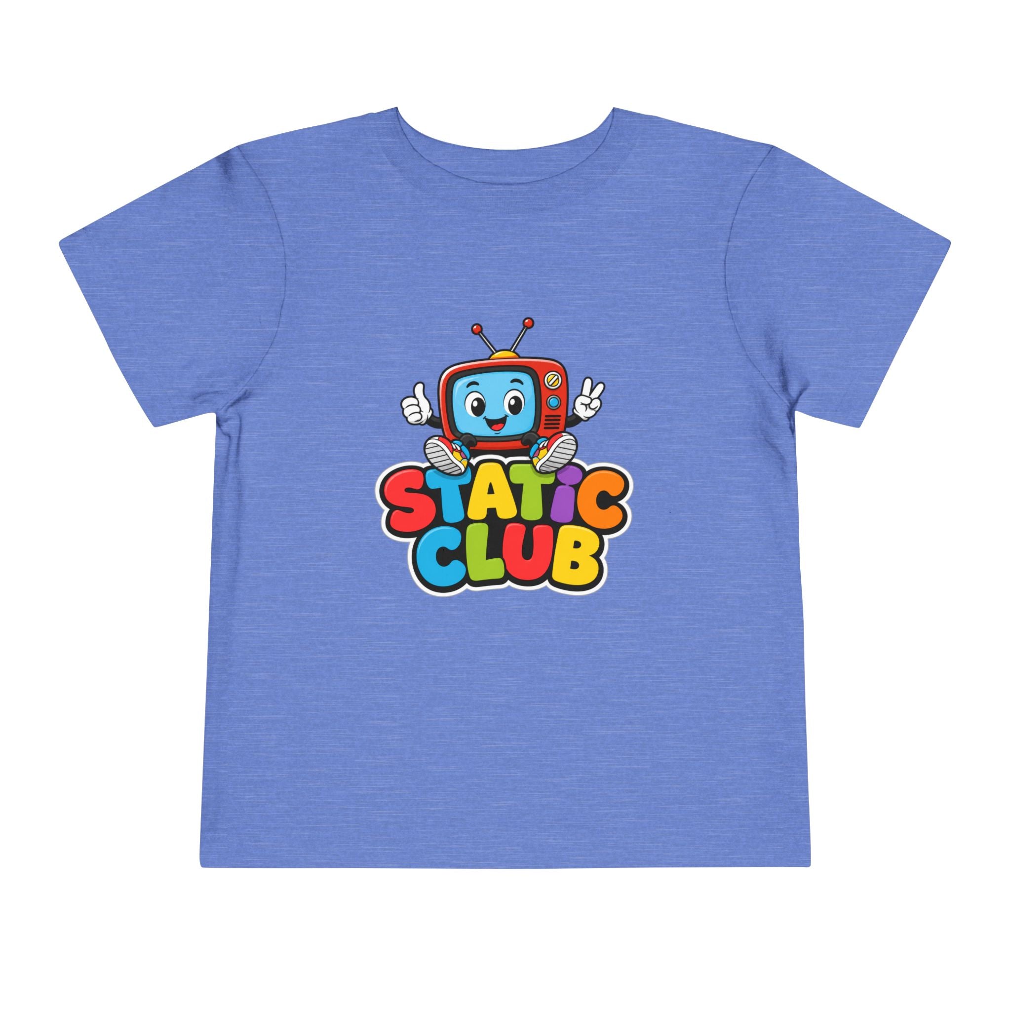 Static Club Kids T-Shirt | Cute TV Mascot Tee