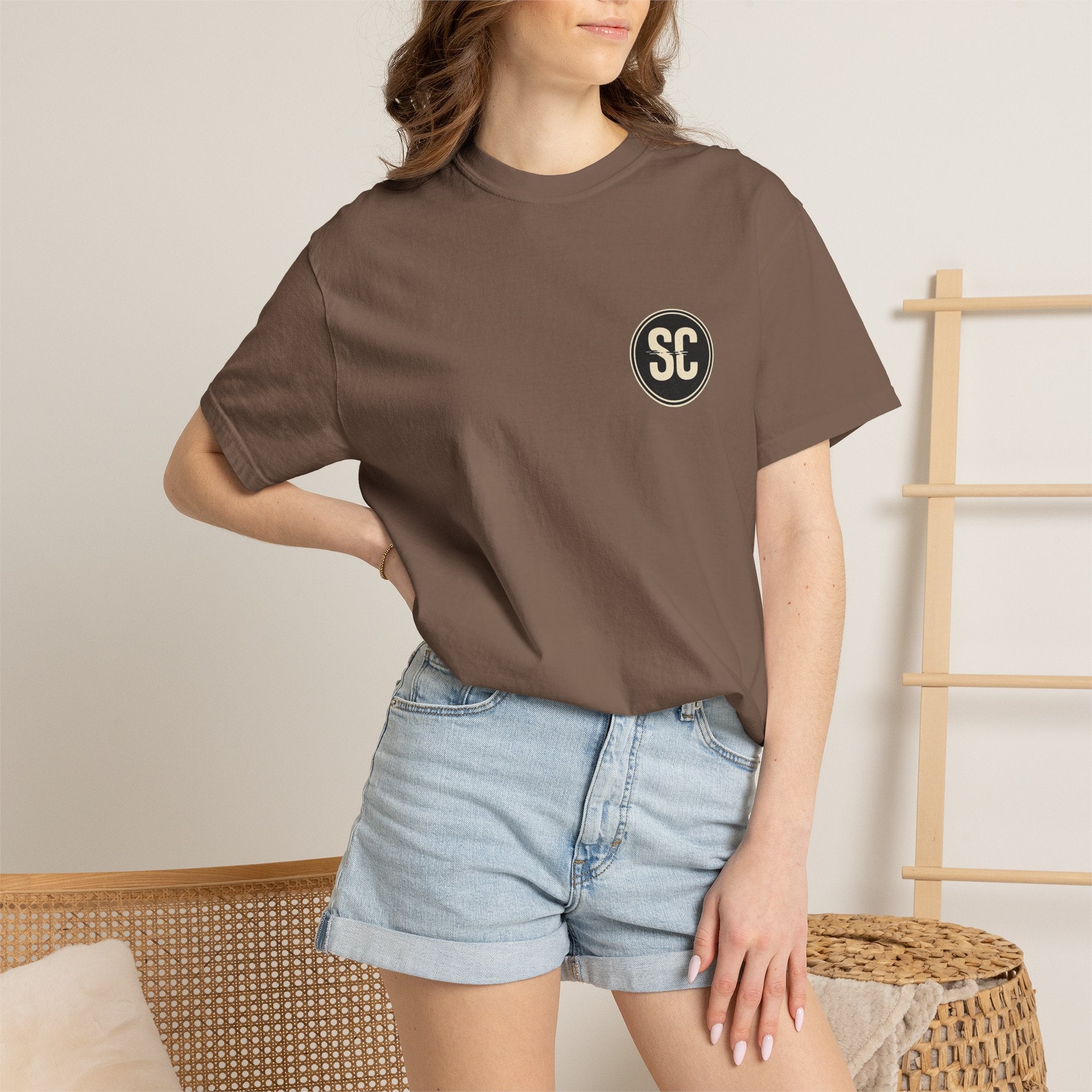 Static Club Vintage TV Screen T-Shirt | Retro Noise Graphic