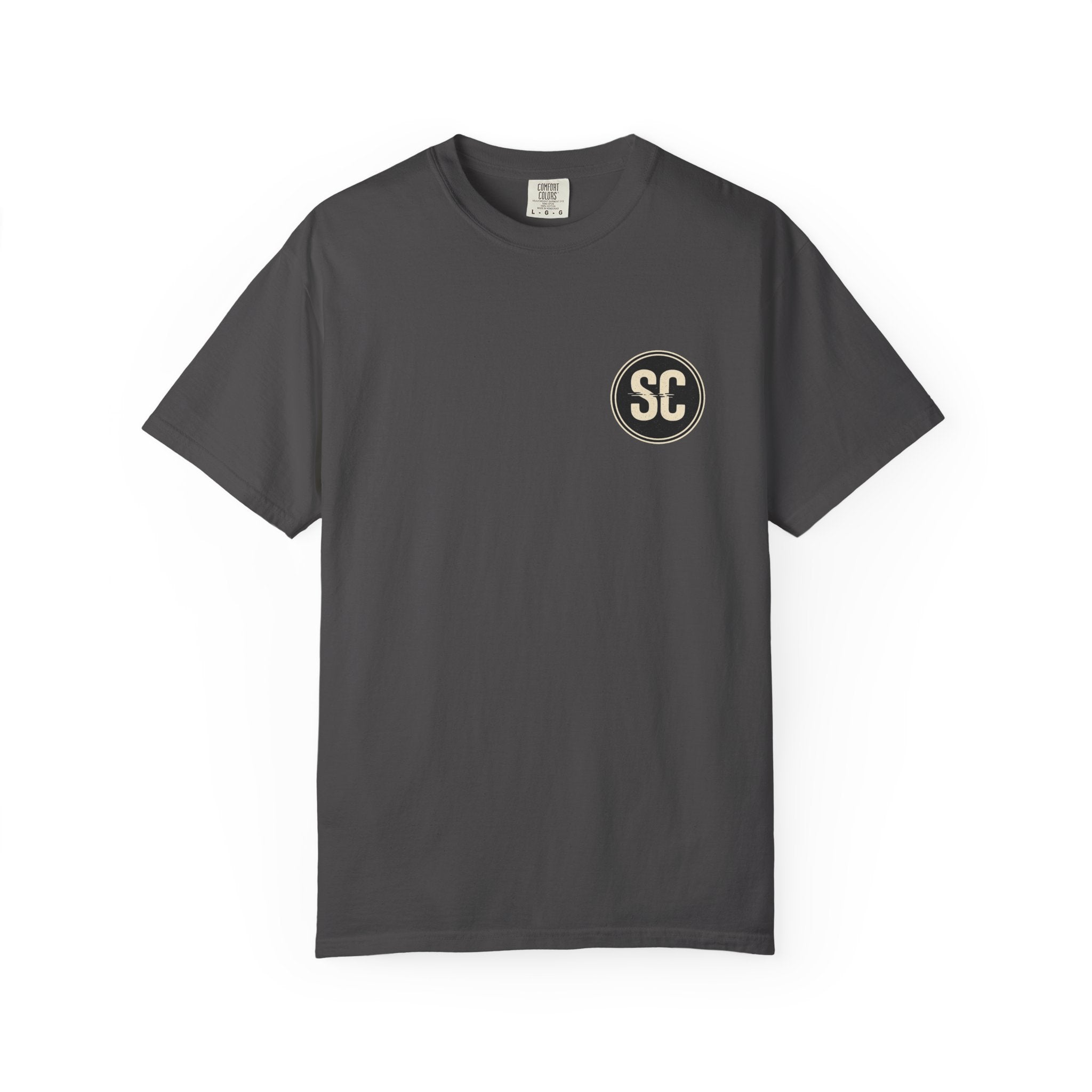 Static Club Vintage TV Screen T-Shirt | Retro Noise Graphic