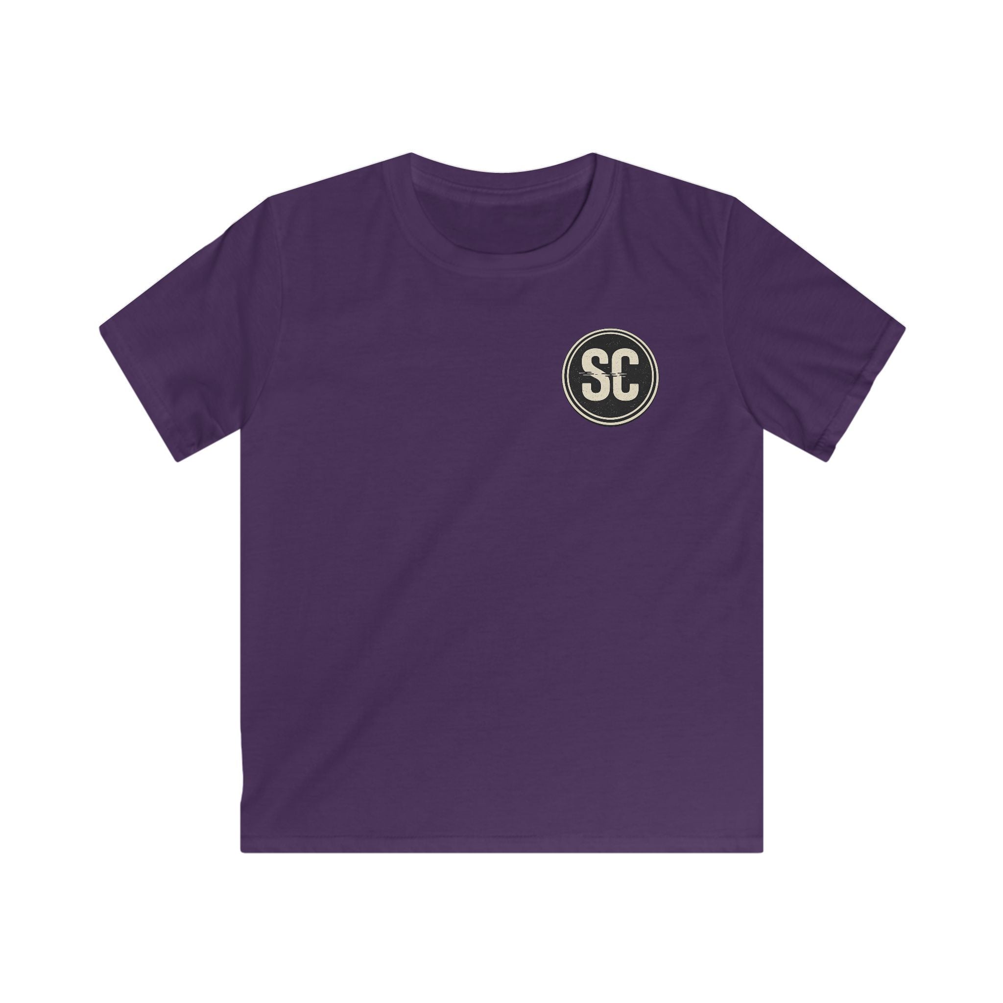 Kids Tee — 'SC' Retro Circle Logo Youth T-Shirt