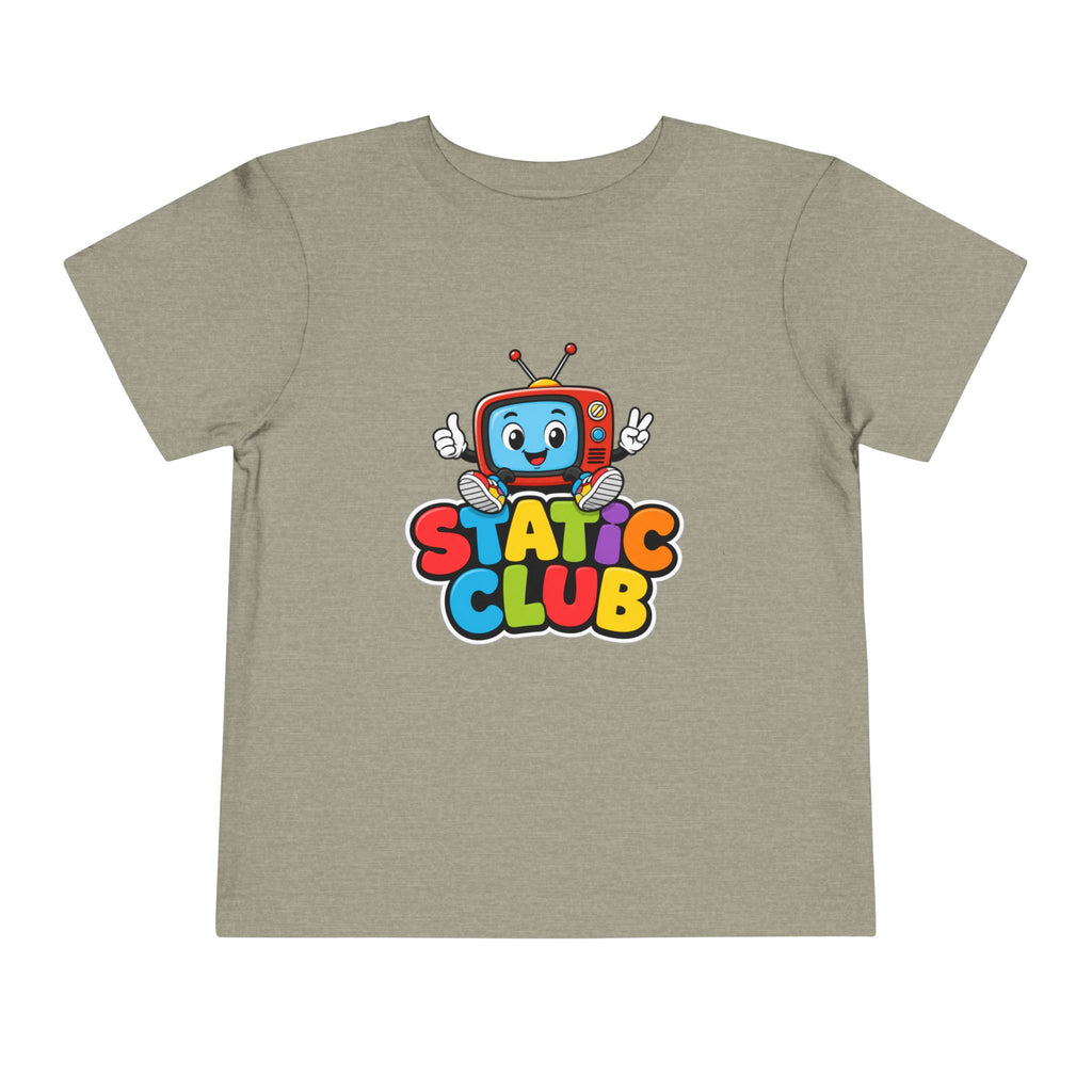 Static Club Kids T-Shirt | Cute TV Mascot Tee