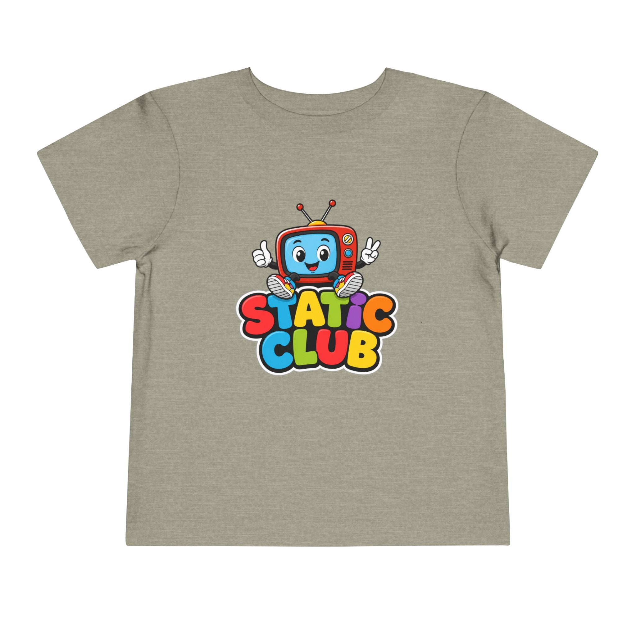 Static Club Kids T-Shirt | Cute TV Mascot Tee
